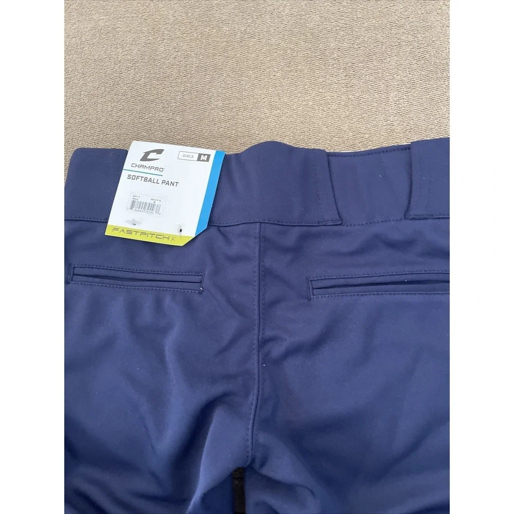 Champro Sprots Girls Softball Pant Navy Blue Medium Fastpitch (AH)